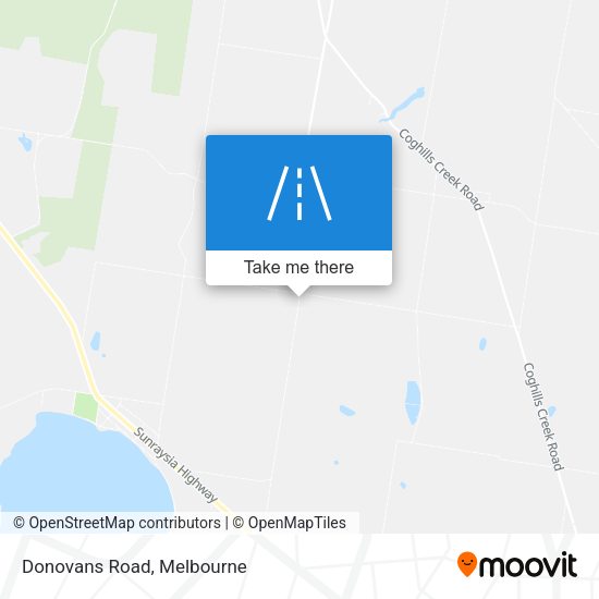Donovans Road map