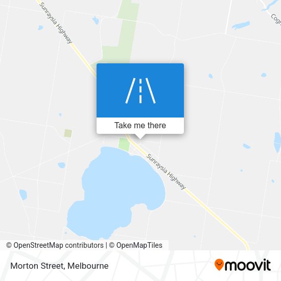 Morton Street map