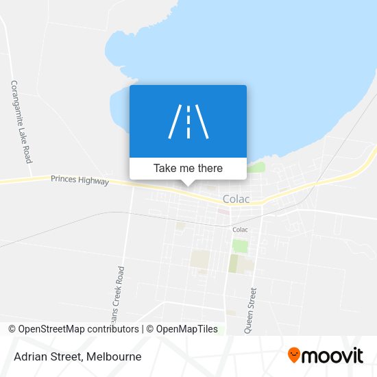 Adrian Street map