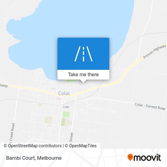 Bambi Court map