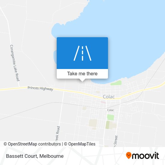 Bassett Court map