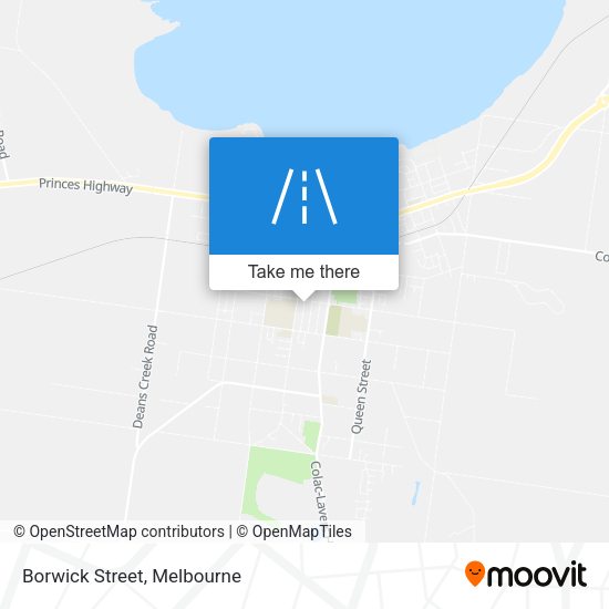 Borwick Street map