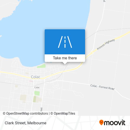 Clark Street map