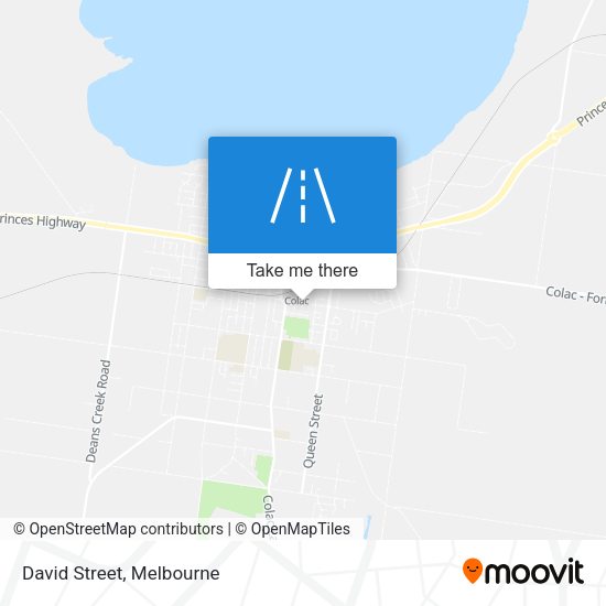 David Street map