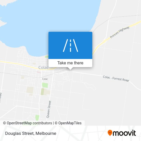 Douglas Street map