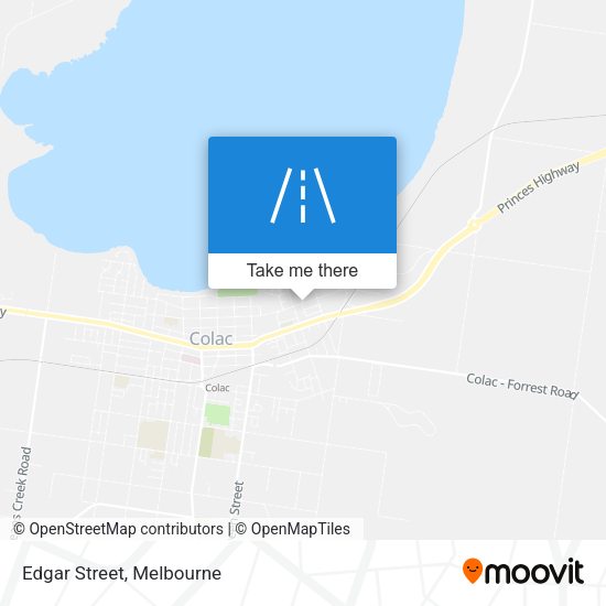 Edgar Street map