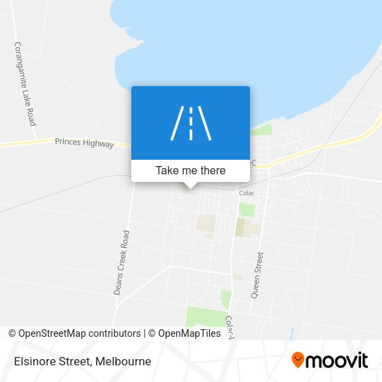 Elsinore Street map
