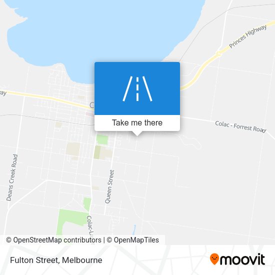 Fulton Street map
