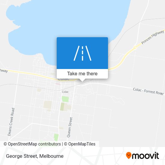 George Street map
