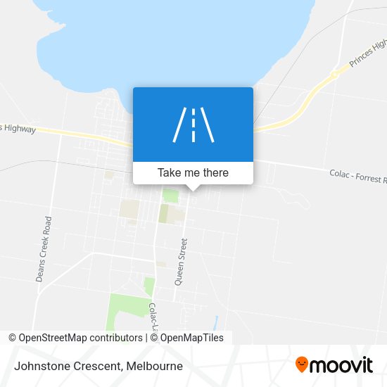 Johnstone Crescent map