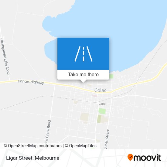 Ligar Street map