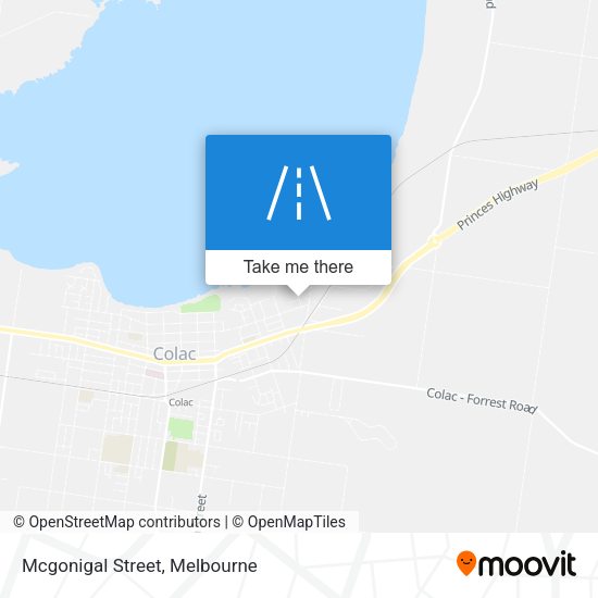 Mcgonigal Street map