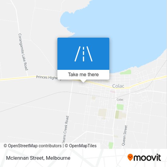 Mclennan Street map