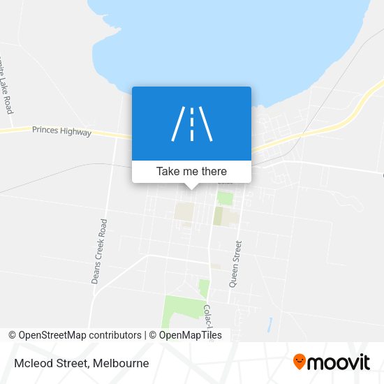 Mcleod Street map