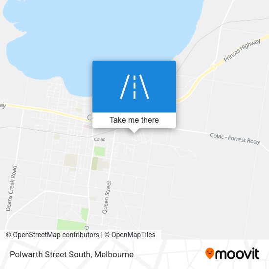 Polwarth Street South map