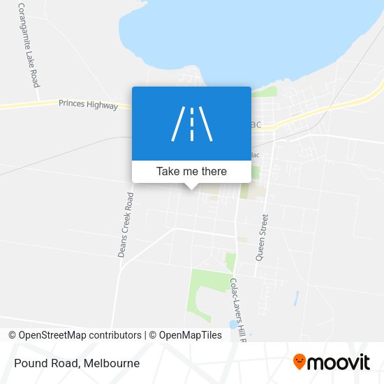 Pound Road map