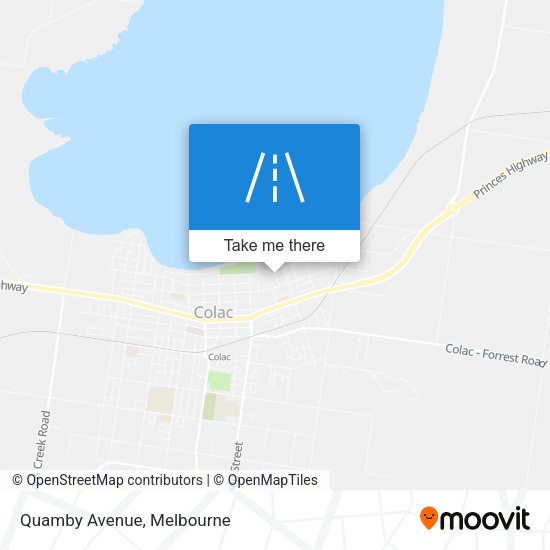 Quamby Avenue map