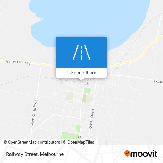 Railway Street map