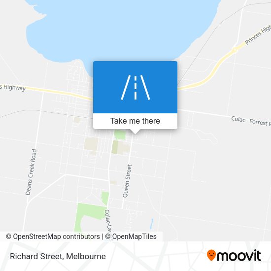 Richard Street map