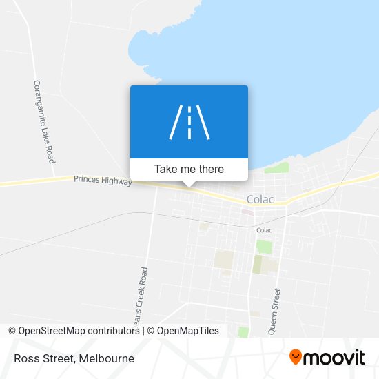 Ross Street map
