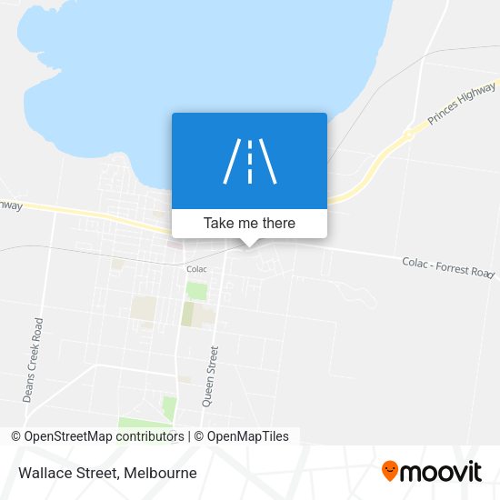 Wallace Street map