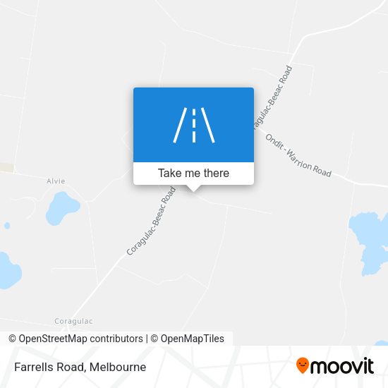 Farrells Road map