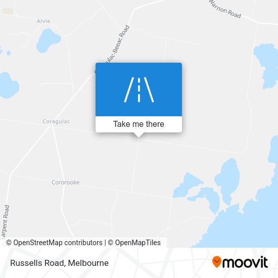 Russells Road map