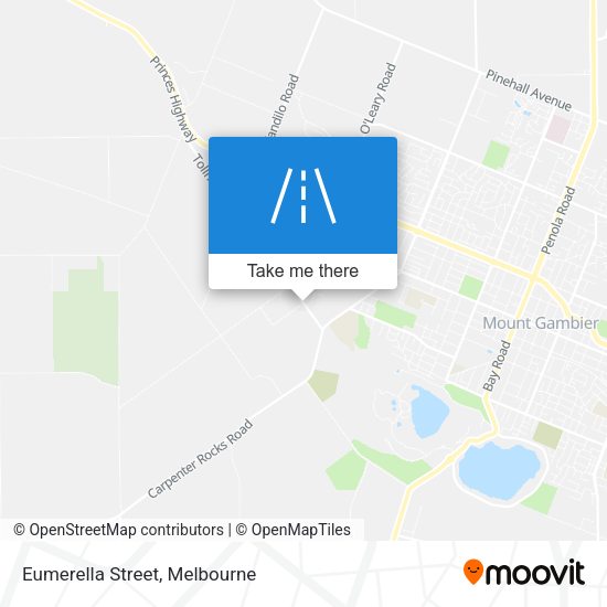 Eumerella Street map