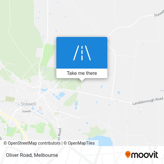 Oliver Road map