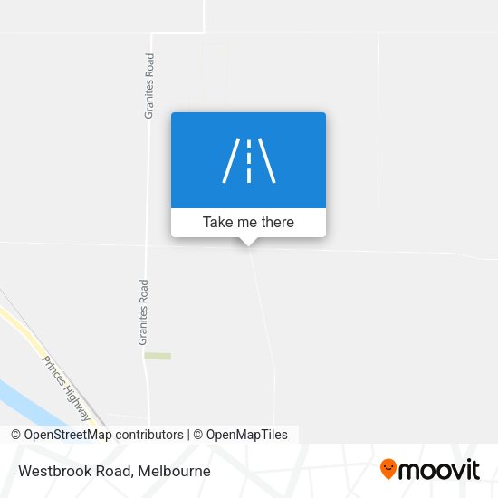 Westbrook Road map