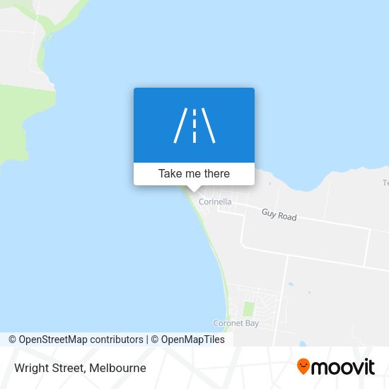 Wright Street map