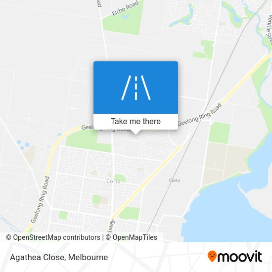 Agathea Close map