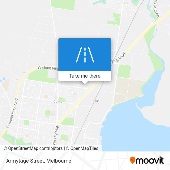 Armytage Street map