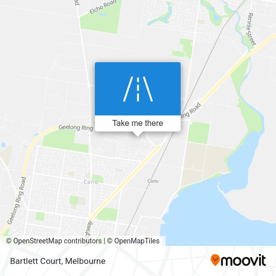 Bartlett Court map