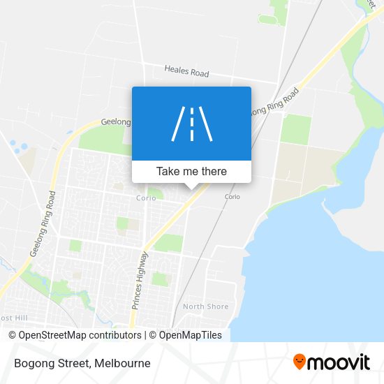 Bogong Street map