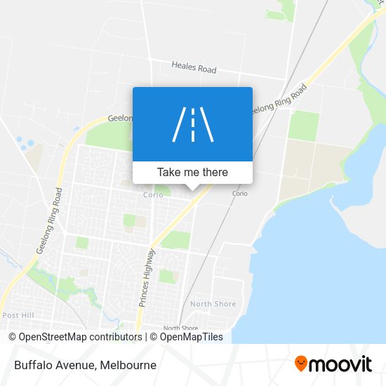 Buffalo Avenue map