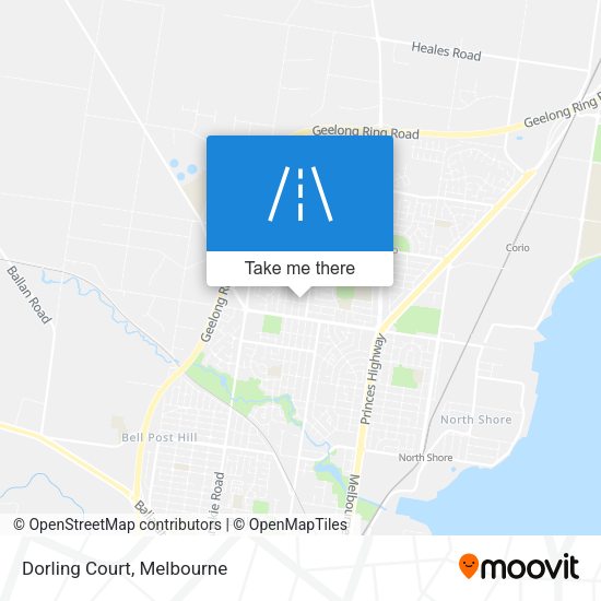 Dorling Court map