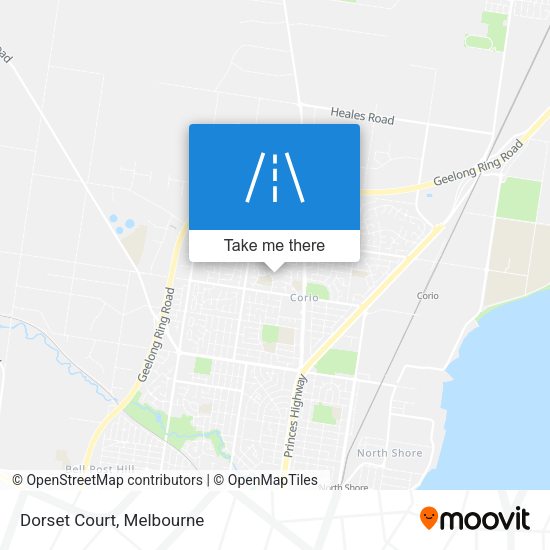Dorset Court map