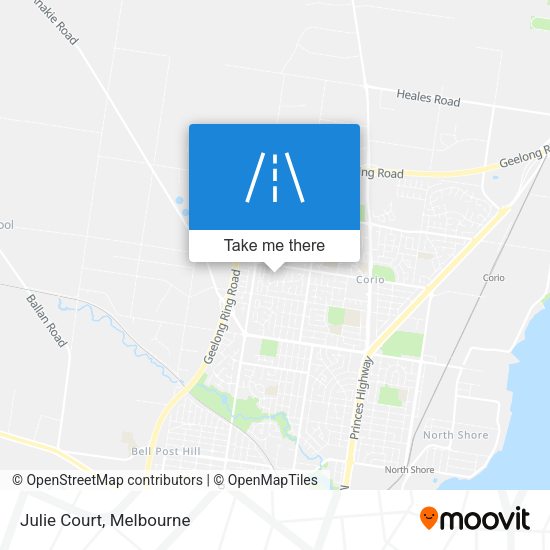 Julie Court map