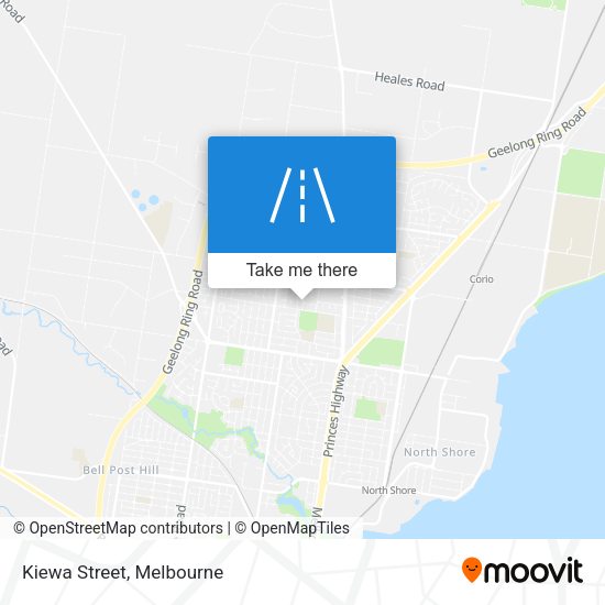 Kiewa Street map