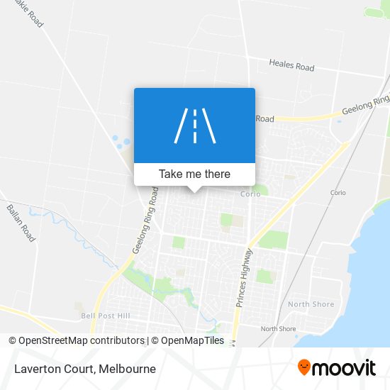 Laverton Court map