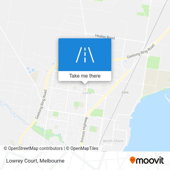 Lowrey Court map