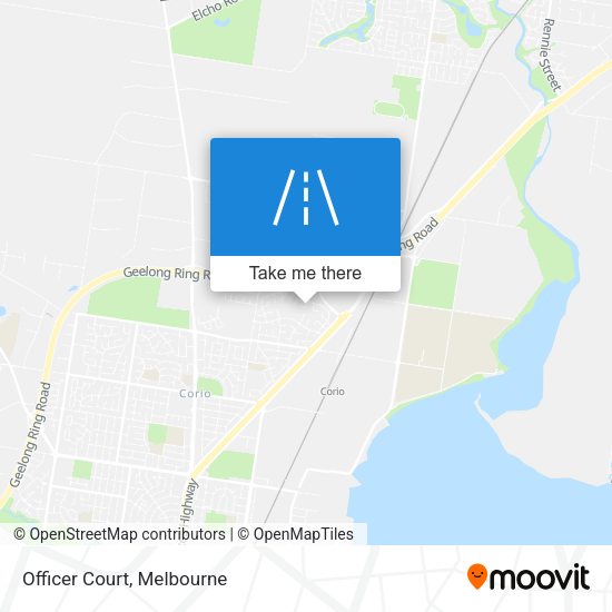 Officer Court map