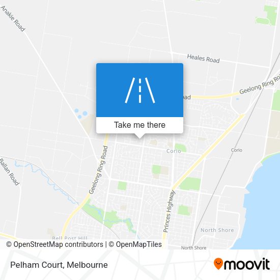 Pelham Court map