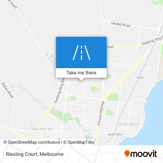 Riesling Court map