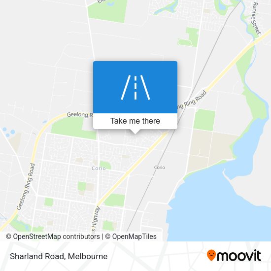 Sharland Road map