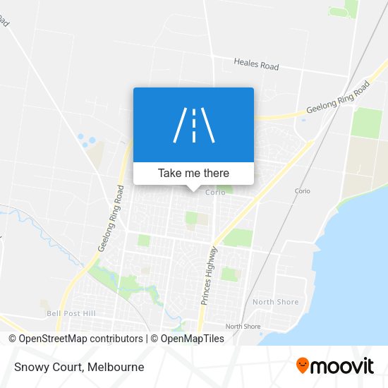 Snowy Court map