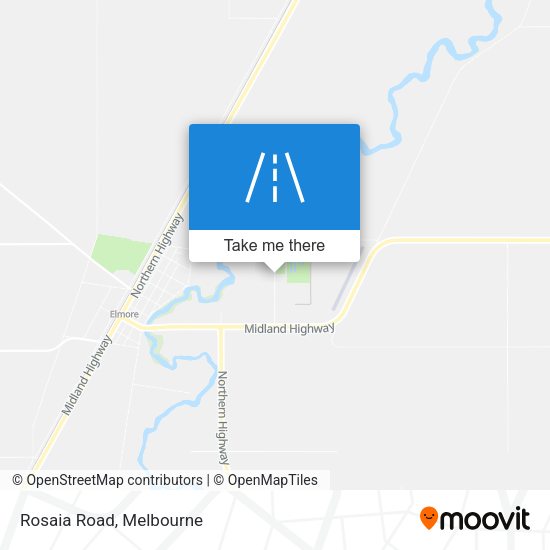 Rosaia Road map