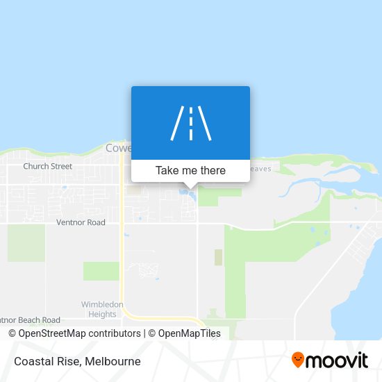 Coastal Rise map