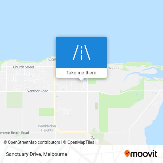 Sanctuary Drive map